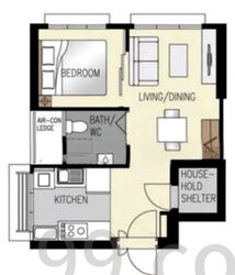 Blk 150A Yung Ho Spring II (Jurong West), HDB 2 Rooms #525616621